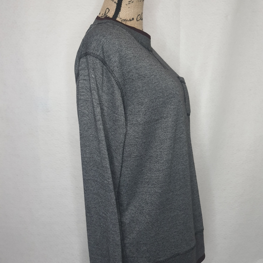 Alexander Julian XL Gray Pocket Sweater - Picture 4 of 7